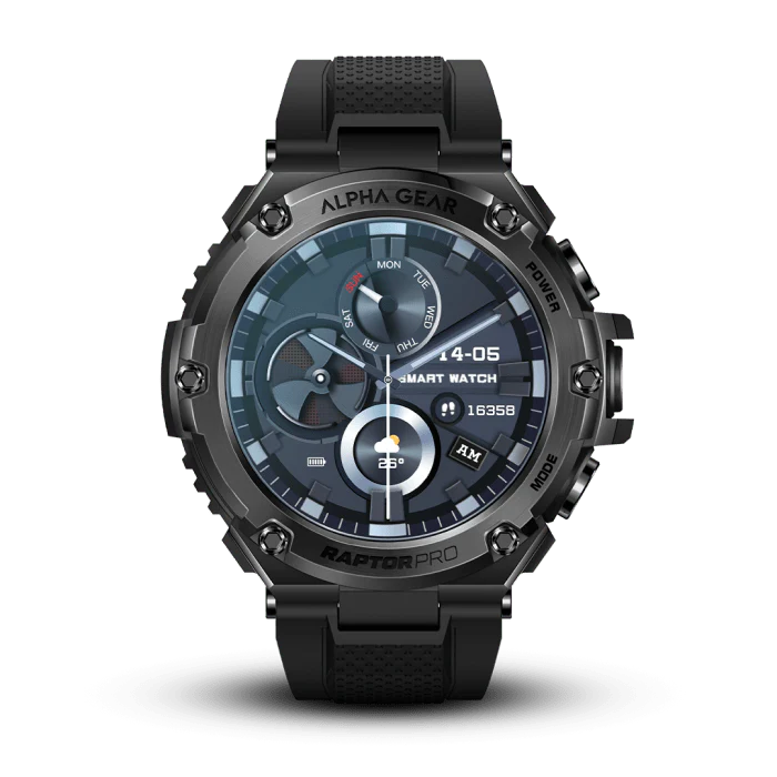 RAPTOR PRO - El smartwatch que desafía tus límites.