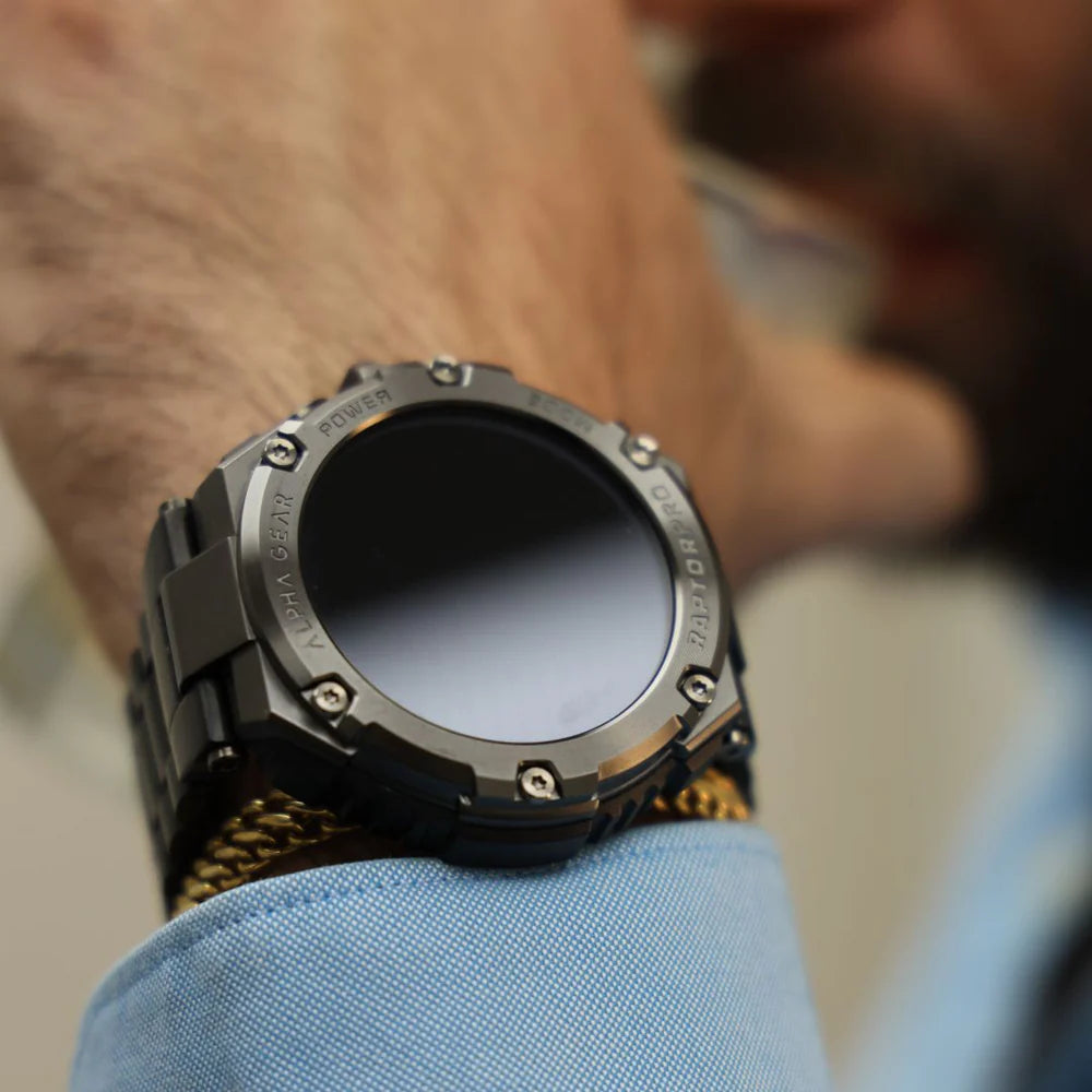 RAPTOR PRO - El smartwatch que desafía tus límites.