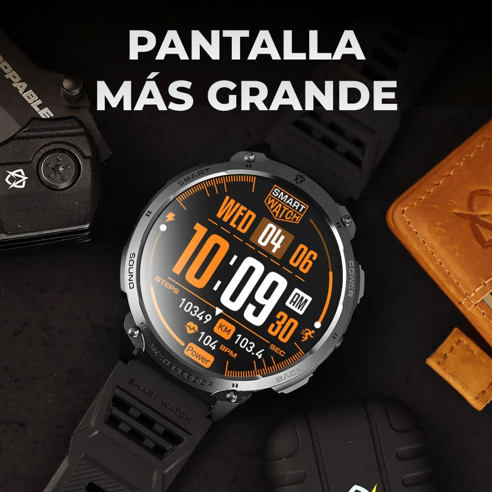 BRAVO XL 2 – Smartwatch Táctico de Alto Rendimiento