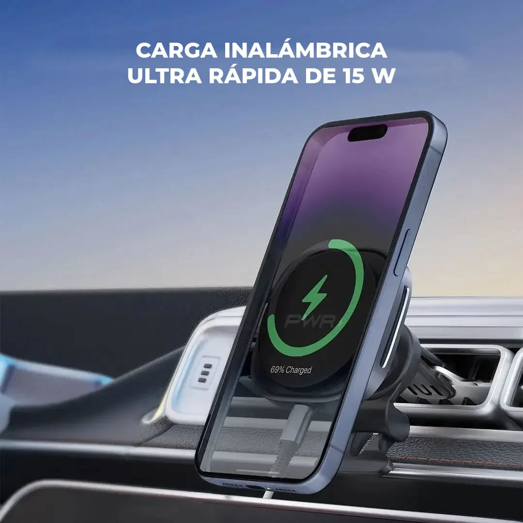 CARMAG 2.0 - Cargador inalámbrico rápido para carro