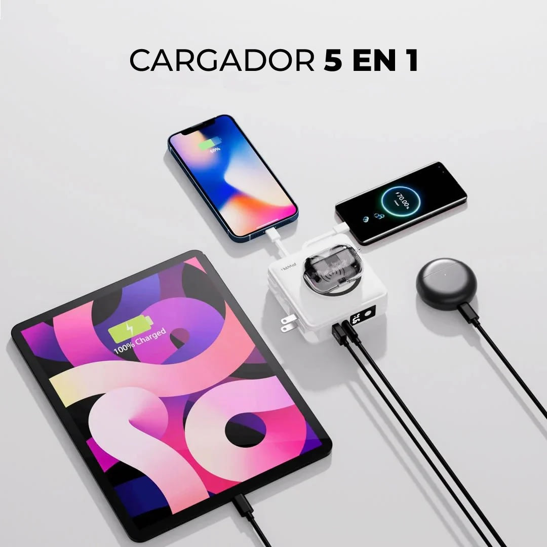 TRAVEL PRO - Power Bank 5 en 1